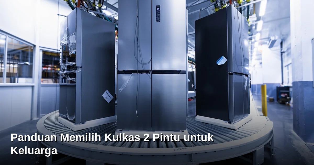 Panduan Memilih Kulkas 2 Pintu untuk Keluarga